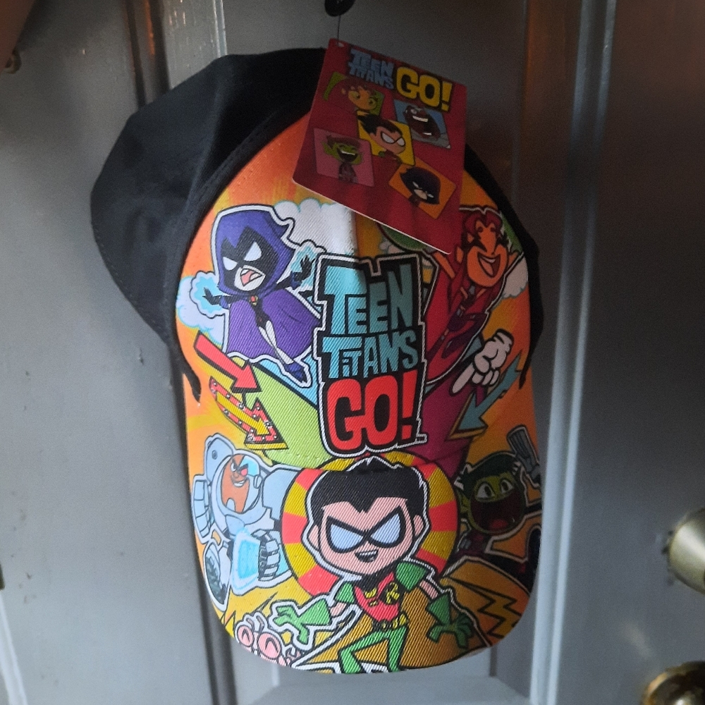 NWT Teen Titans Go Snapback Hat Youth sz OSFM